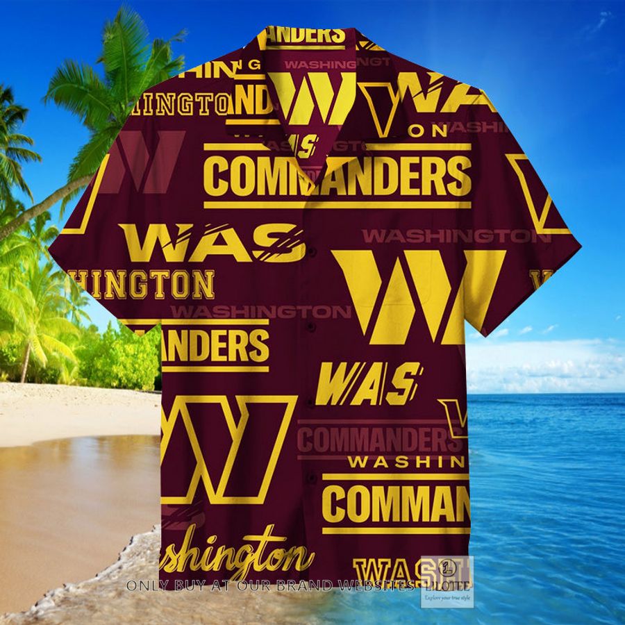NFL Washington Commanders Hawaiian Shirt - LIMITED EDITION 8