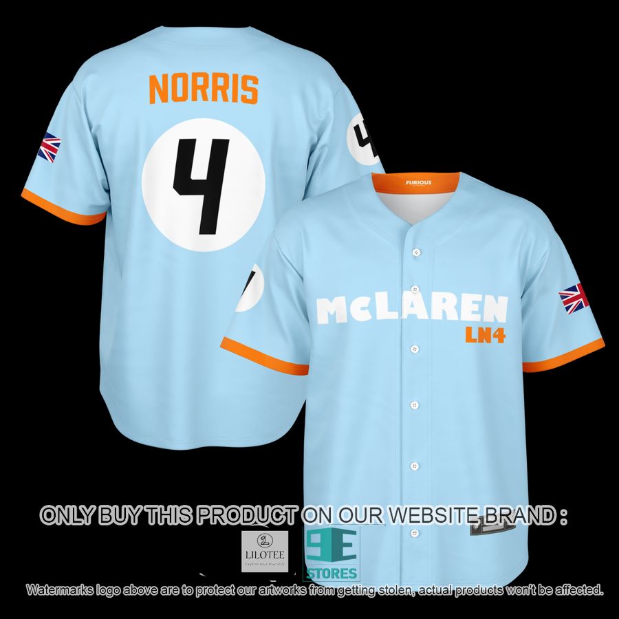 Norris McLaren 4 Baseball Jersey 13