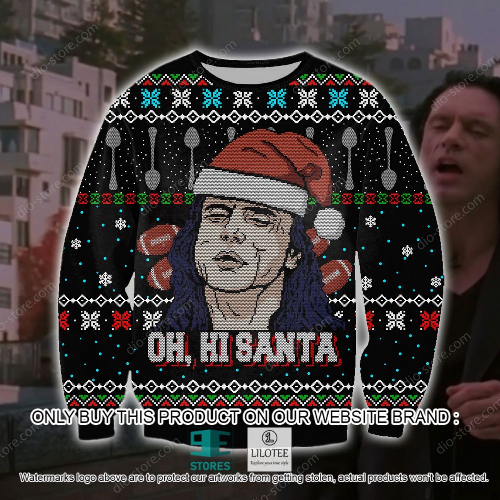 Oh Hi Santa Christmas Ugly Sweater - LIMITED EDITION 21