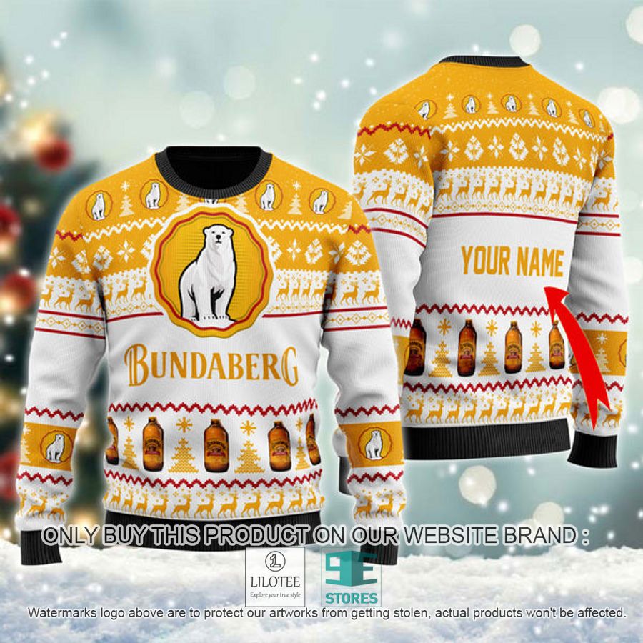Personalized Bundaberg Ugly Christmas Sweater - LIMITED EDITION 9