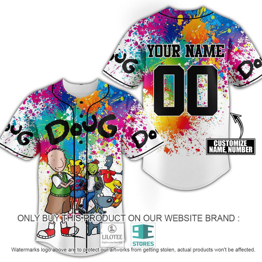Personalized Doug colorful Baseball Jersey - LIMITED EDITION 7