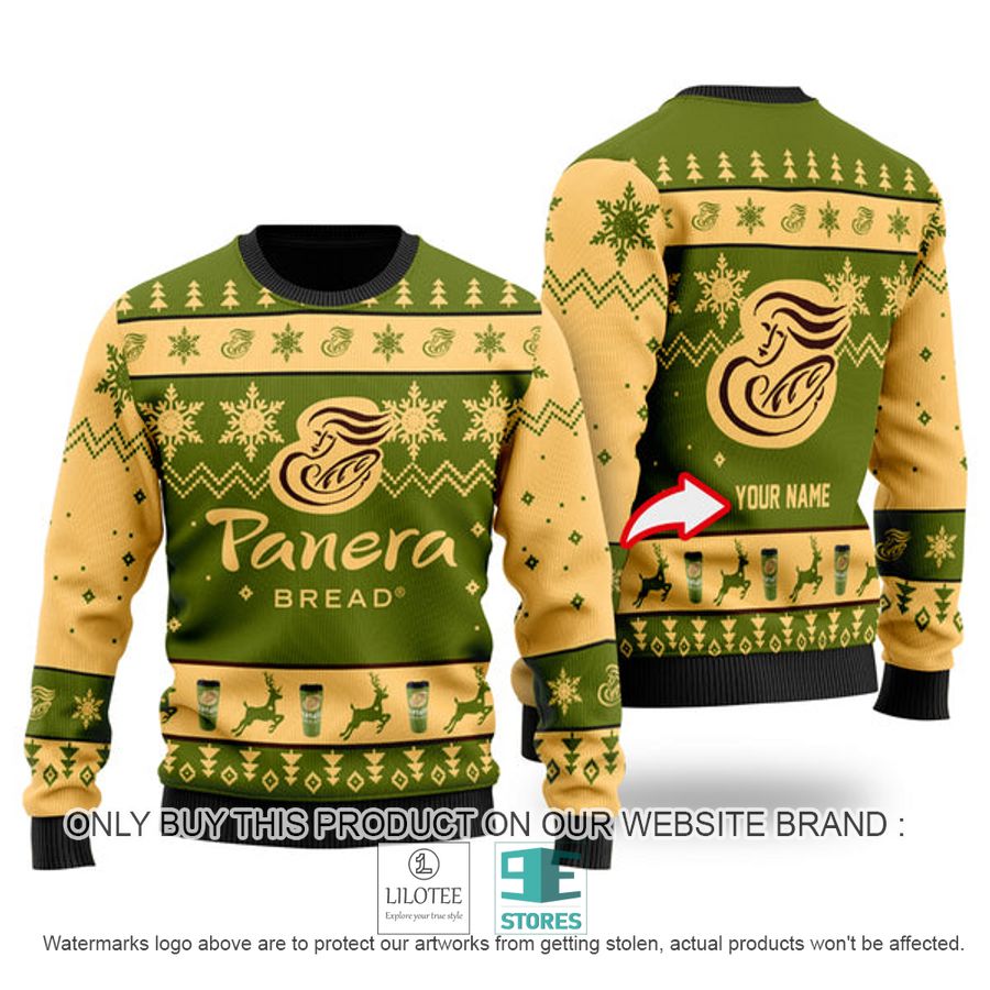 Personalized Funny Panera Bread Ugly Christmas Sweater - LIMITED EDITION 8