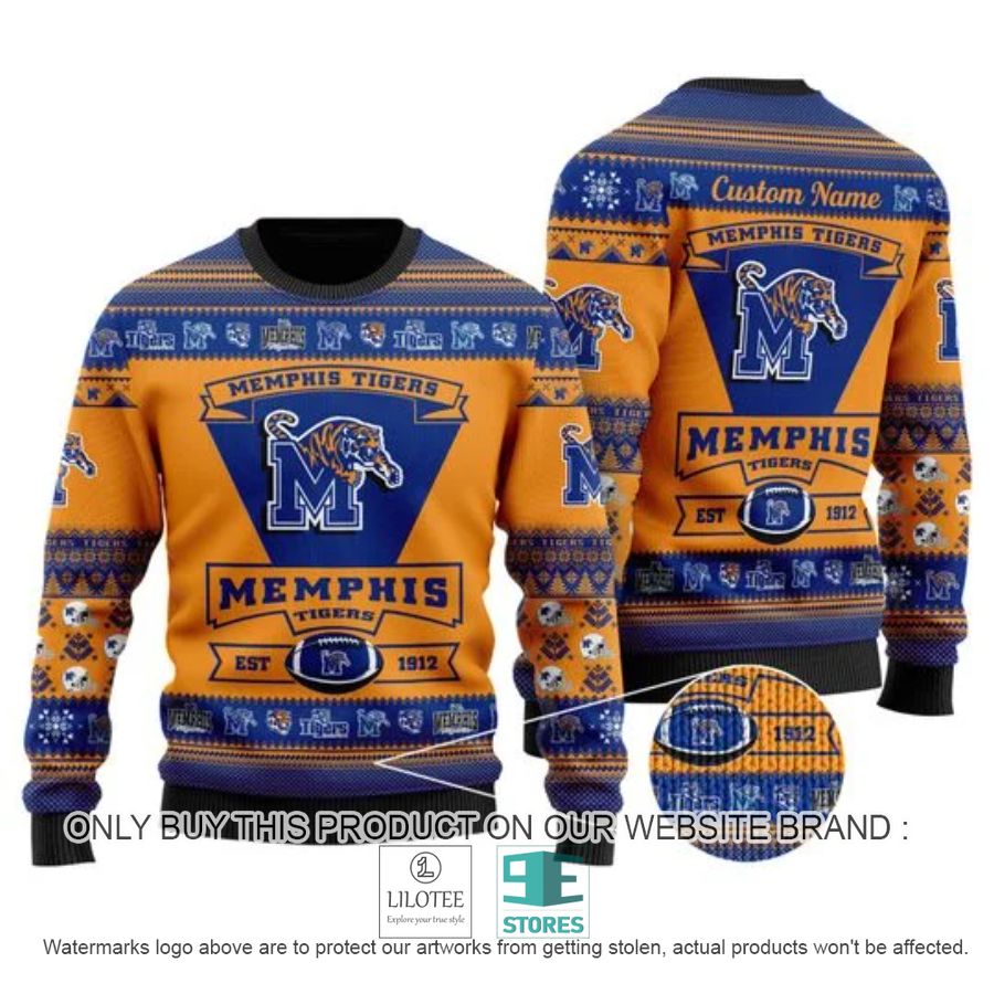 Personalized Memphis Tigers Football Ugly Chrisrtmas Sweater - LIMITED EDITION 9
