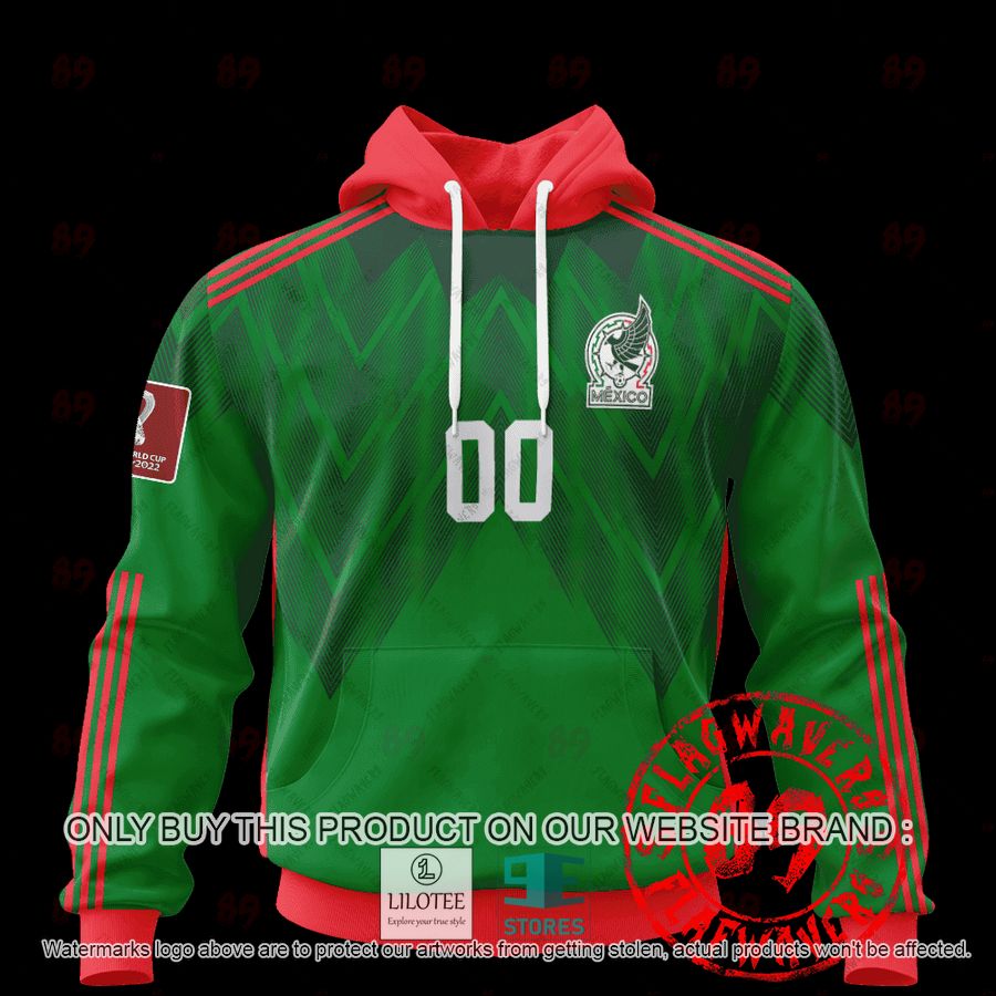 Personalized Mexico Home Jersey World Cup 2022 green Shirt, Hoodie - LIMITED EDITION 15