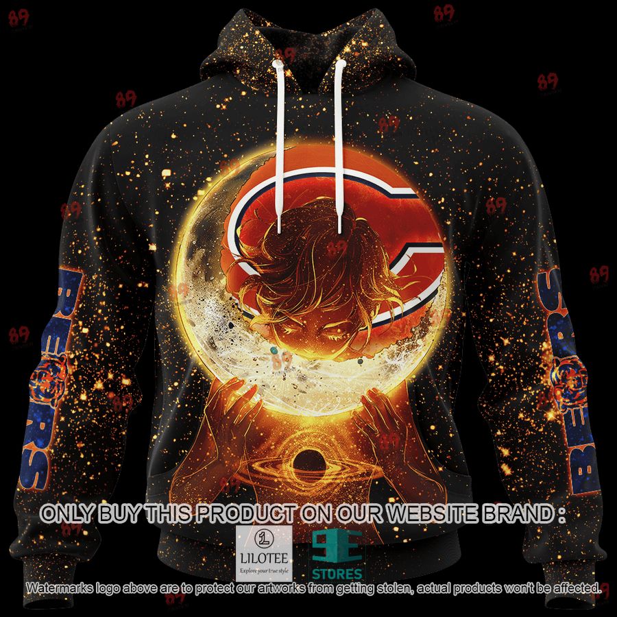 Personalized Moon Chicago Bears Shirt, Hoodie - LIMITED EDITION 14