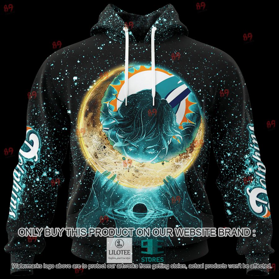 Personalized Moon Miami Dolphins Shirt, Hoodie - LIMITED EDITION 15