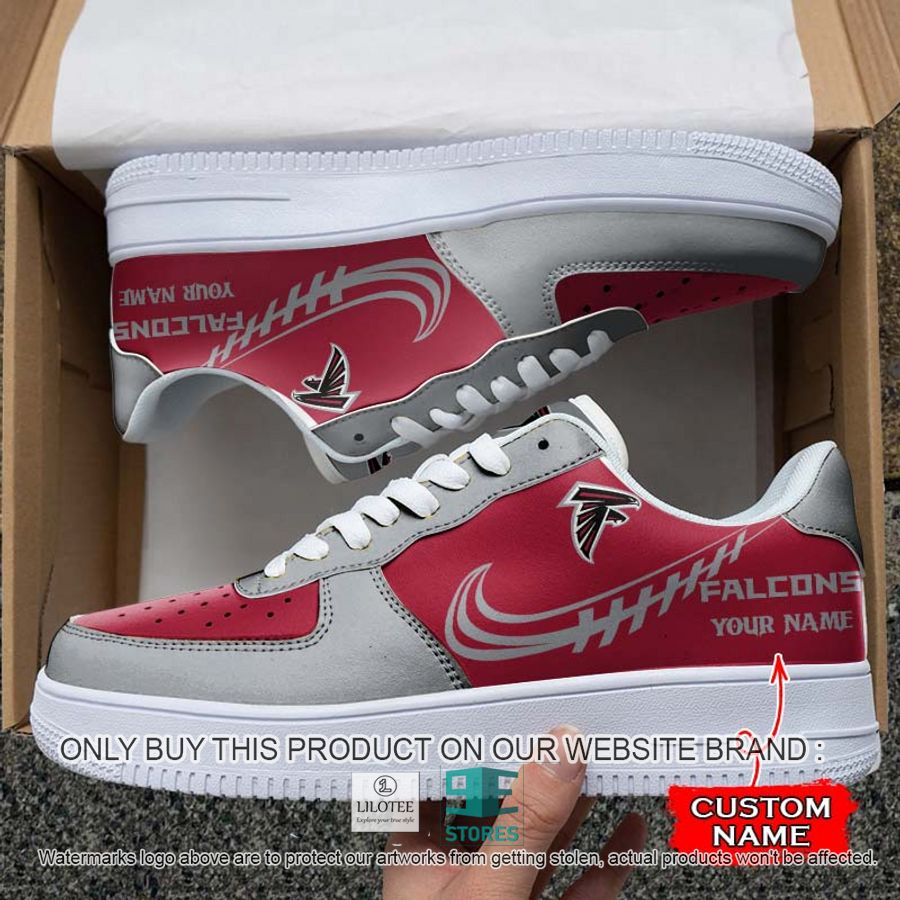 Personalized NFL Atlanta Falcons Nike Air Force 1 Sneaker 6
