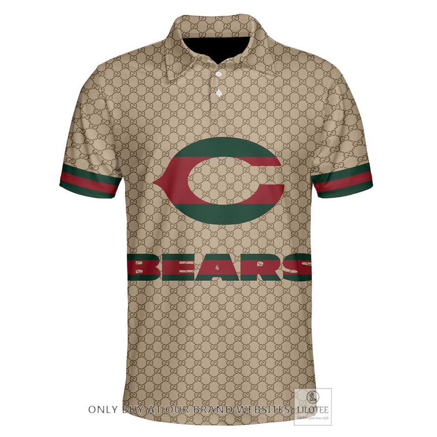 Personalized NFL Chicago Bears Gucci Polo Shirt - LIMITED EDITION 5