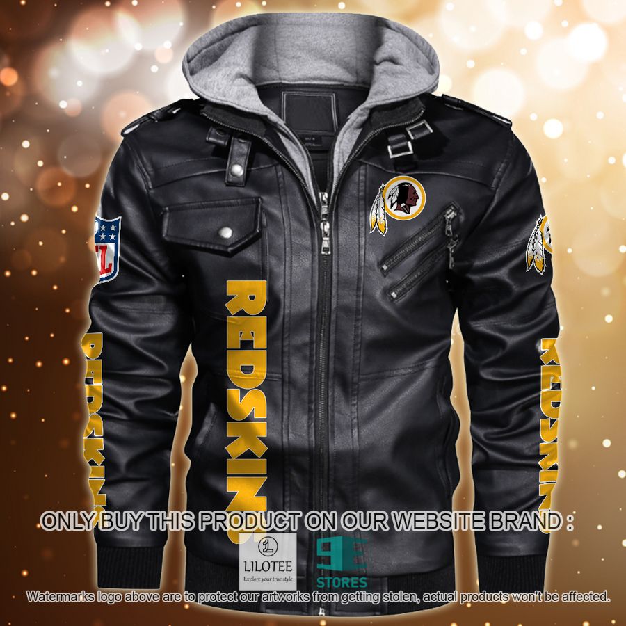 Personalized NFL Horror Characters Washington Redskins Leather Jacket - LIMITED EDITION 9
