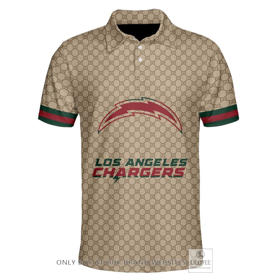 Personalized NFL Los Angeles Chargers Gucci Polo Shirt - LIMITED EDITION 4