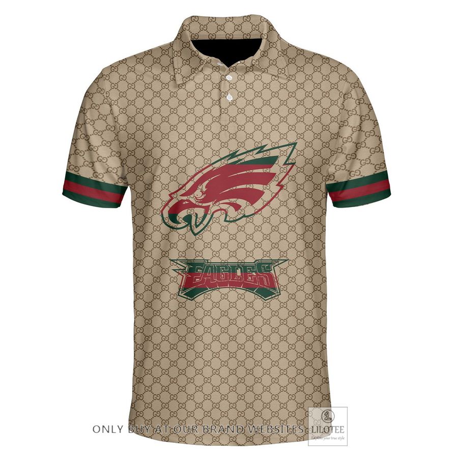 Personalized NFL Philadelphia Eagles Gucci Polo Shirt - LIMITED EDITION 5