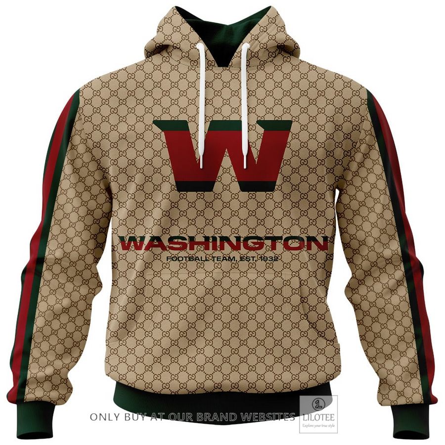 Personalized NFL Washington Commanders Gucci Hoodie, Long Pant - LIMITED EDITION 12