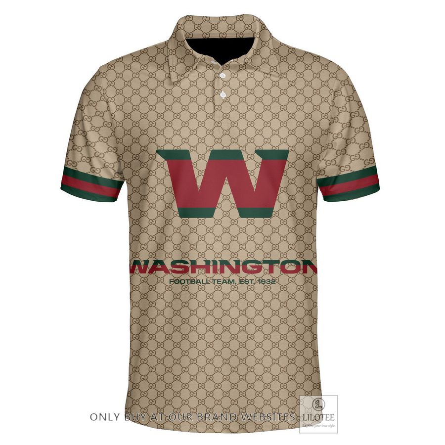 Personalized NFL Washington Commanders Gucci Polo Shirt - LIMITED EDITION 4
