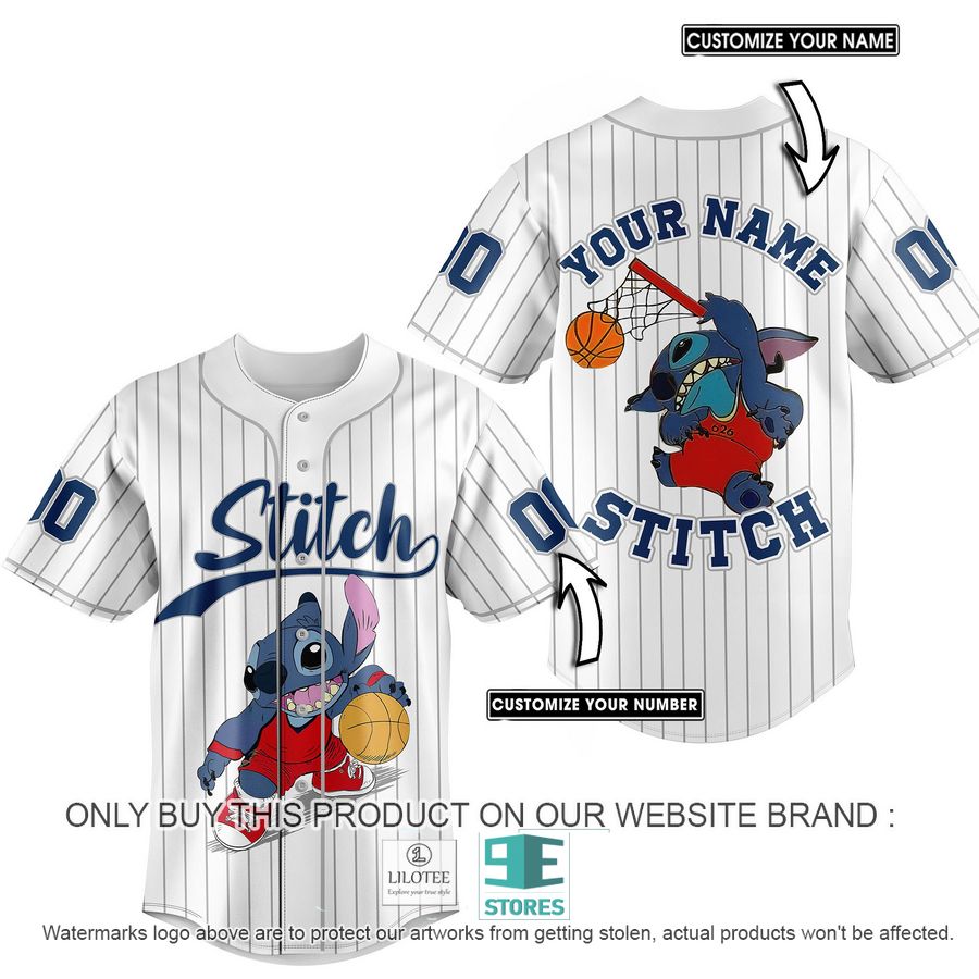 Personalized Stitch Baseball Jersey 7