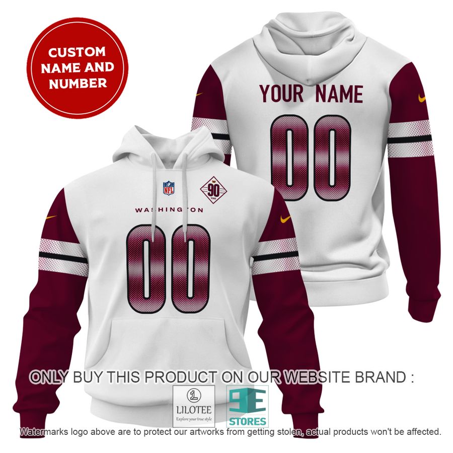 Personalized Washington Commanders white red Shirt, Hoodie - LIMITED EDITION 16