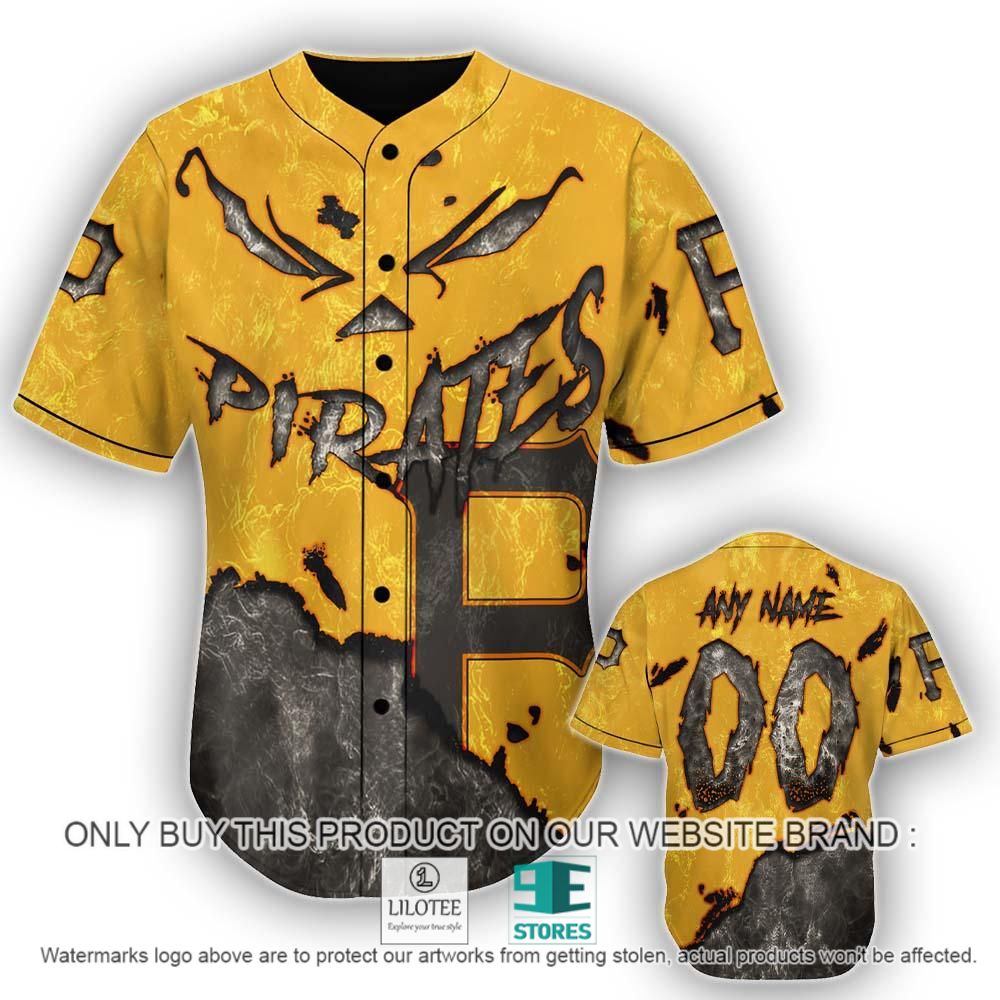 Pittsburgh Pirates Blood Personalized Baseball Jersey - LIMITED EDITION 10