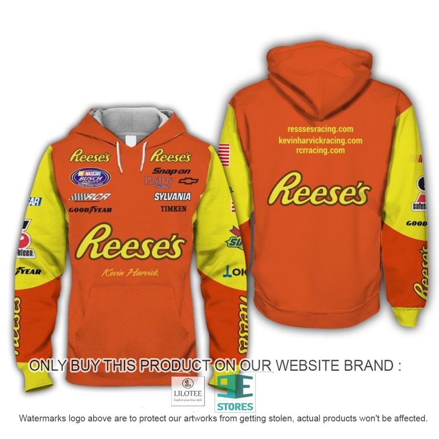 Reese's Kevin Harvick Racing 3D Shirt, Hoodie 6