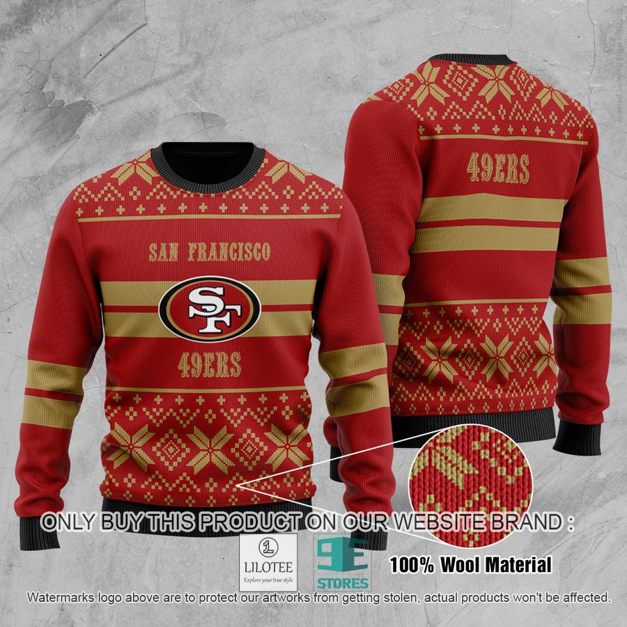 San Francisco 49Ers NFL Team Ugly Chrisrtmas Sweater - LIMITED EDITION 2