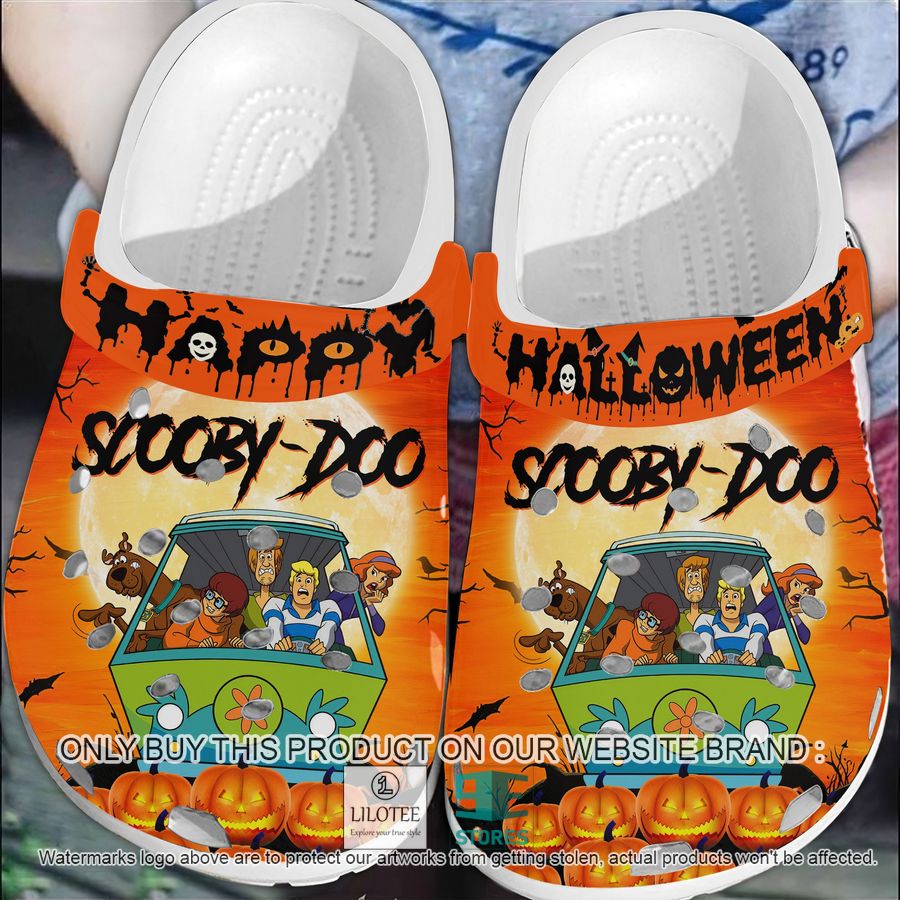 Scooby Doo Happy Halloween Crocs Crocband Shoes - LIMITED EDITION 5