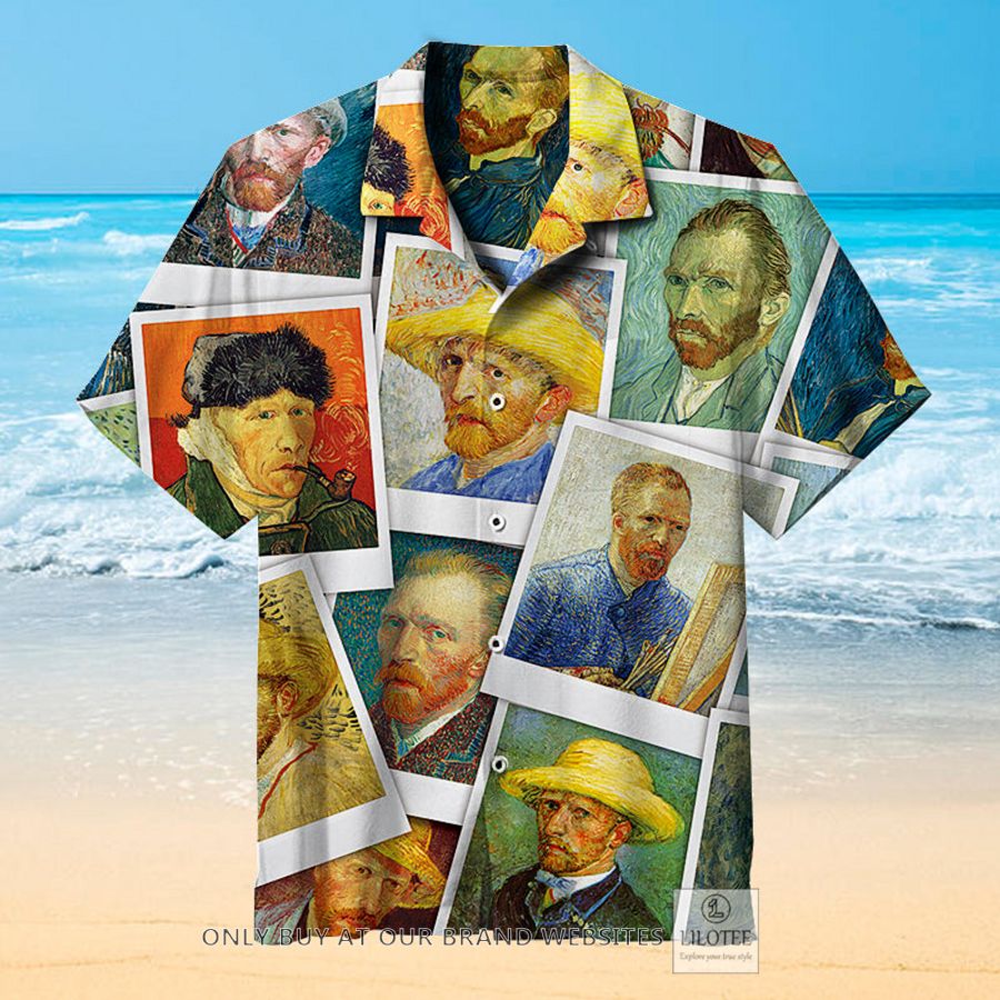 Selfies by Vincent van Gogh Hawaiian Shirt - LIMITED EDITION 16