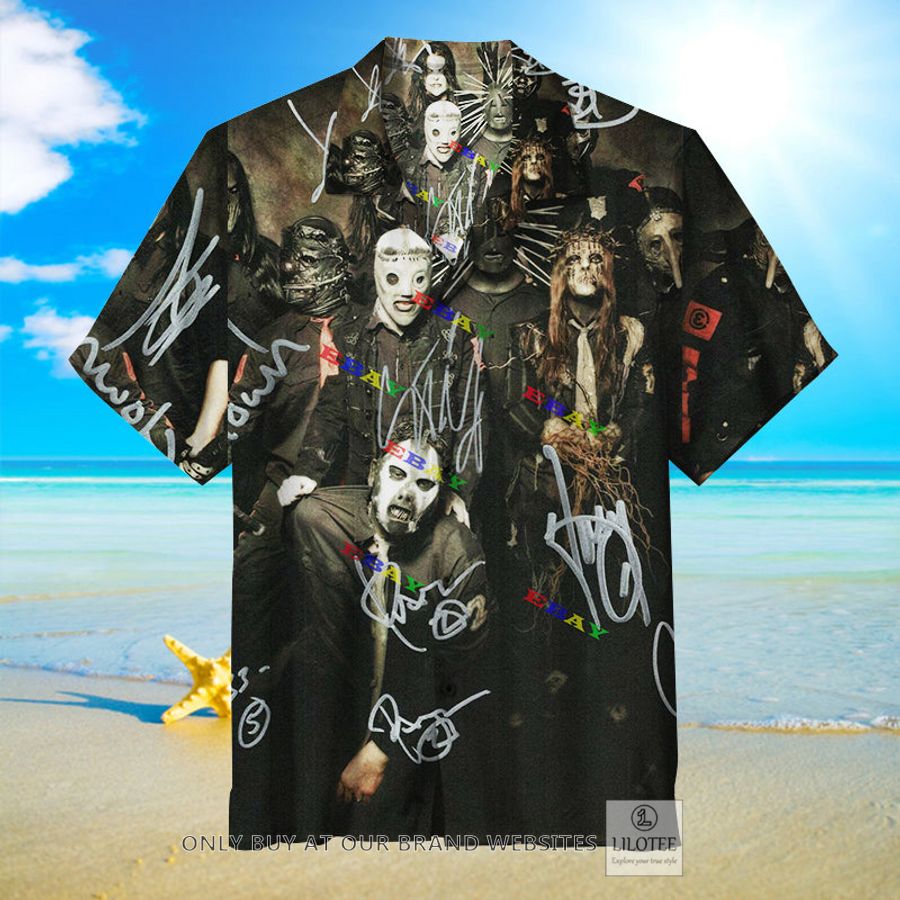 Slipknot black Hawaiian Shirt - LIMITED EDITION 8