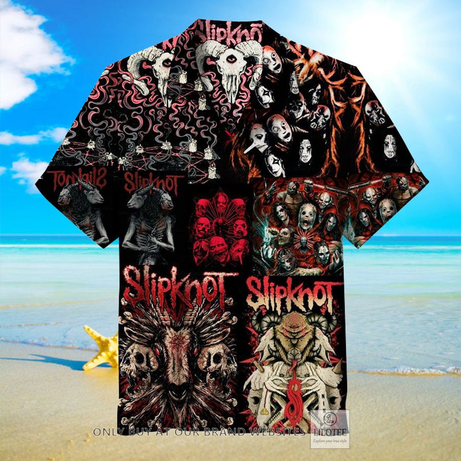 Slipknot Poster black Hawaiian Shirt - LIMITED EDITION 9