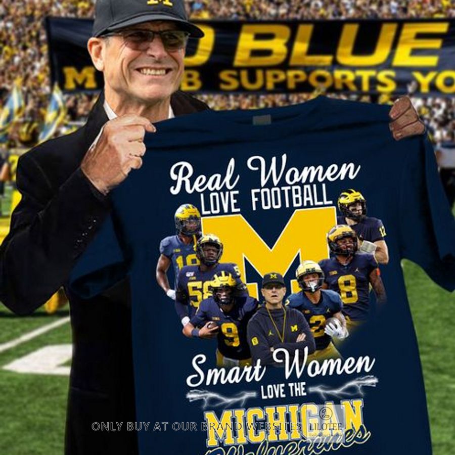 Smart Women Love Michigan Wolverines 2D Shirt, Hoodie 8
