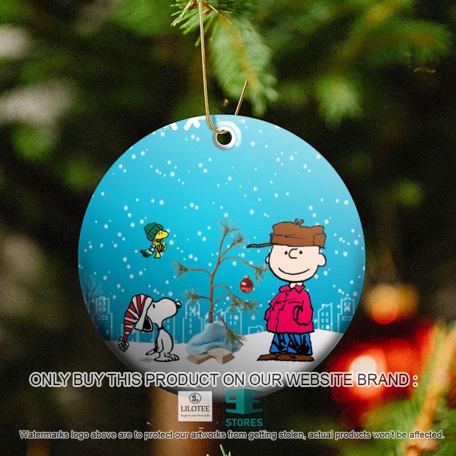 Snoopy And Charlie Brown Christmas Ornament 4