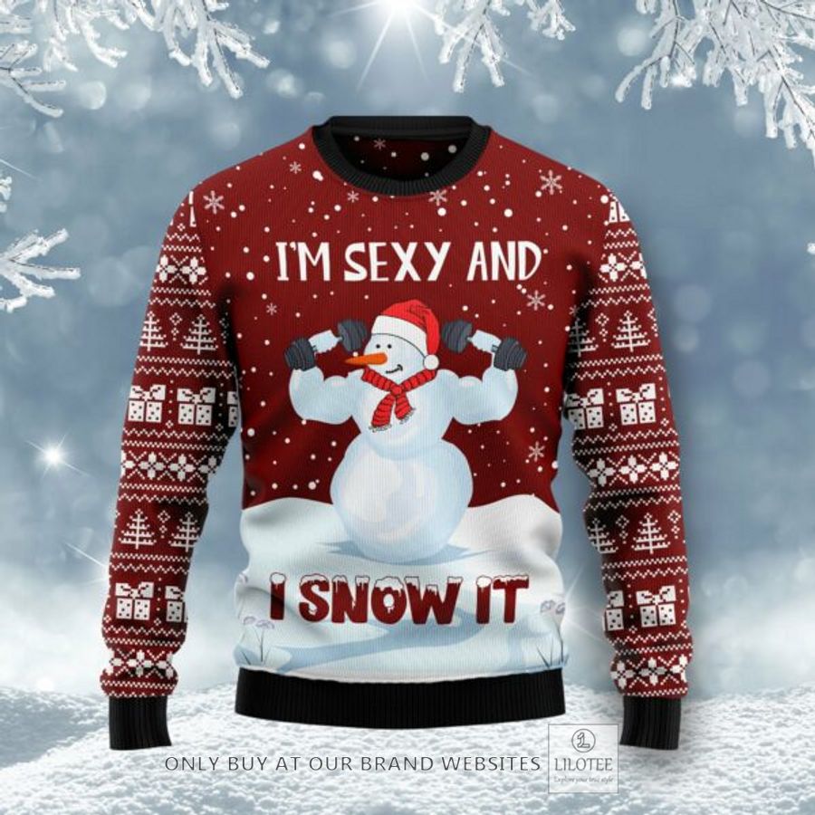Snowman Christmas Ugly Christmas Sweatshirt 6