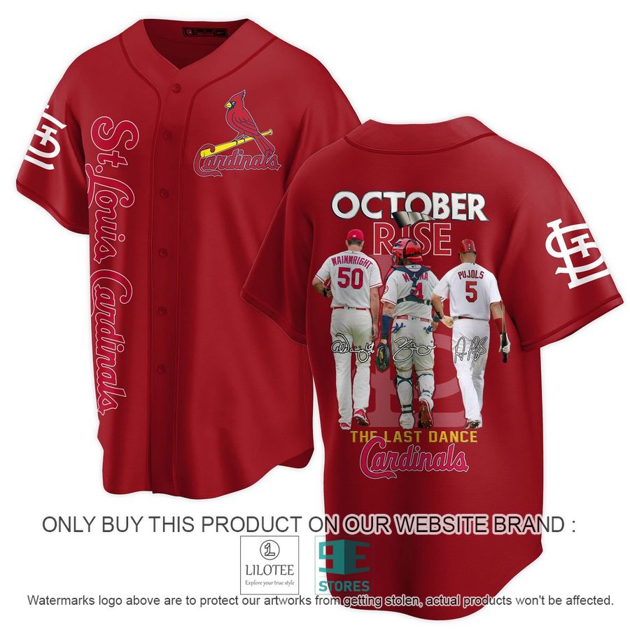 St. Louis Cardinals October Rise The Last Dance Cardinals red Baseball Jersey - LIMITED EDITION 6