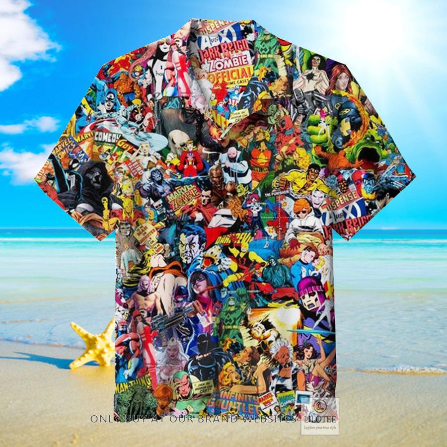 Superhero Comics colorful Hawaiian Shirt - LIMITED EDITION 8