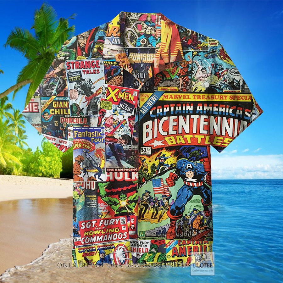 Superhero Comics Covers colorful Hawaiian Shirt - LIMITED EDITION 9
