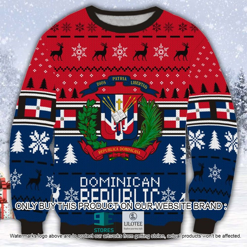 The Dominican Republic Ugly Christmas Sweater - LIMITED EDITION 11