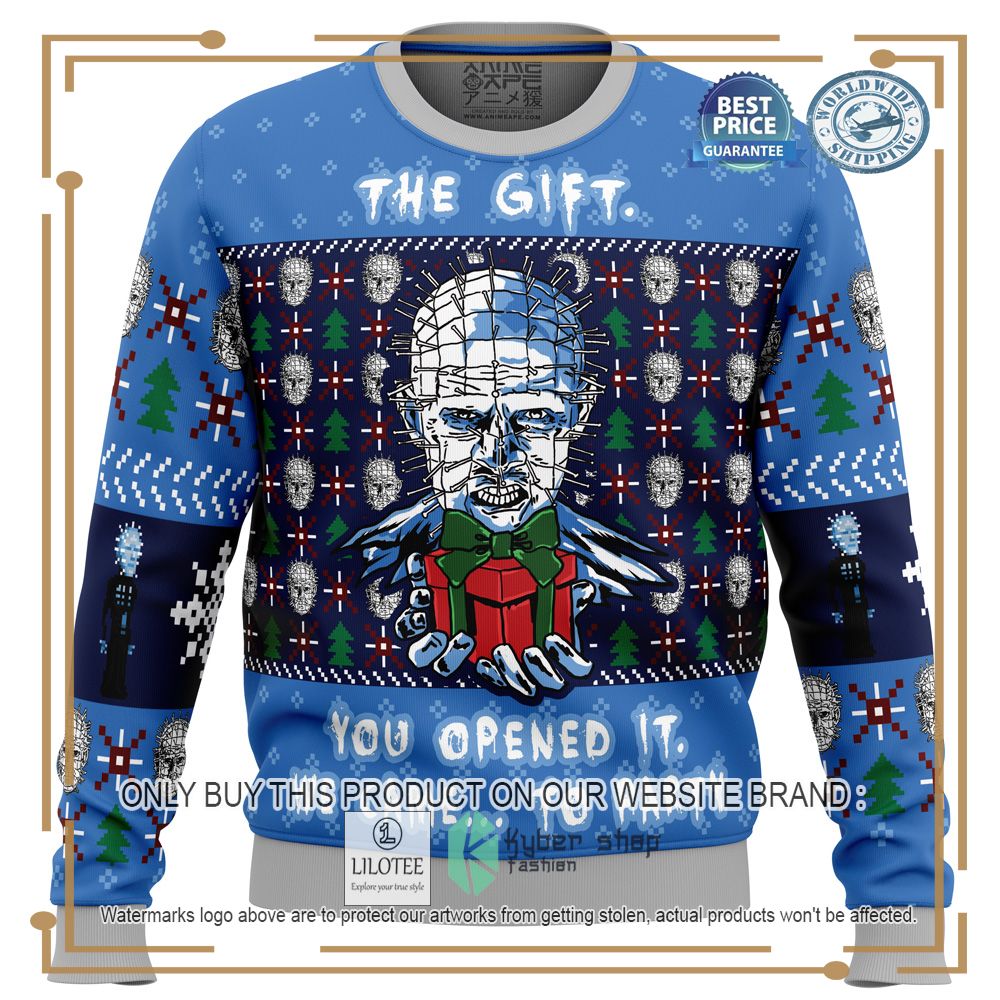 The Gift Hellraiser Ugly Christmas Sweater - LIMITED EDITION 6