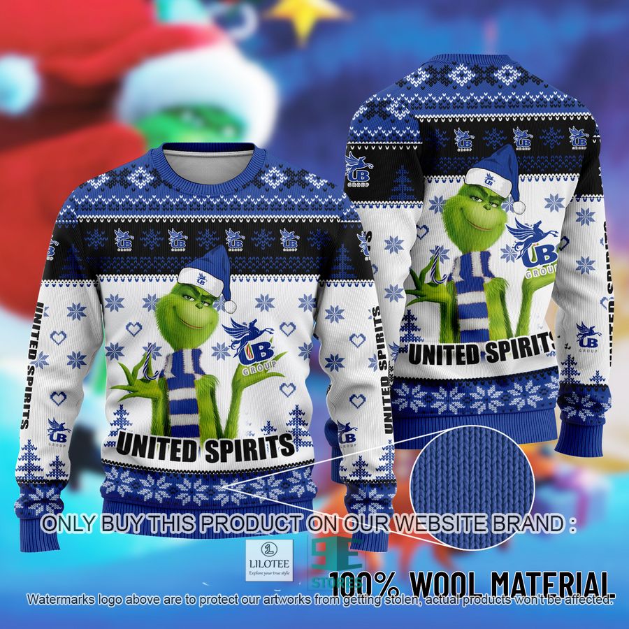 The Grinch United Spirits Ugly Christmas Sweater 8