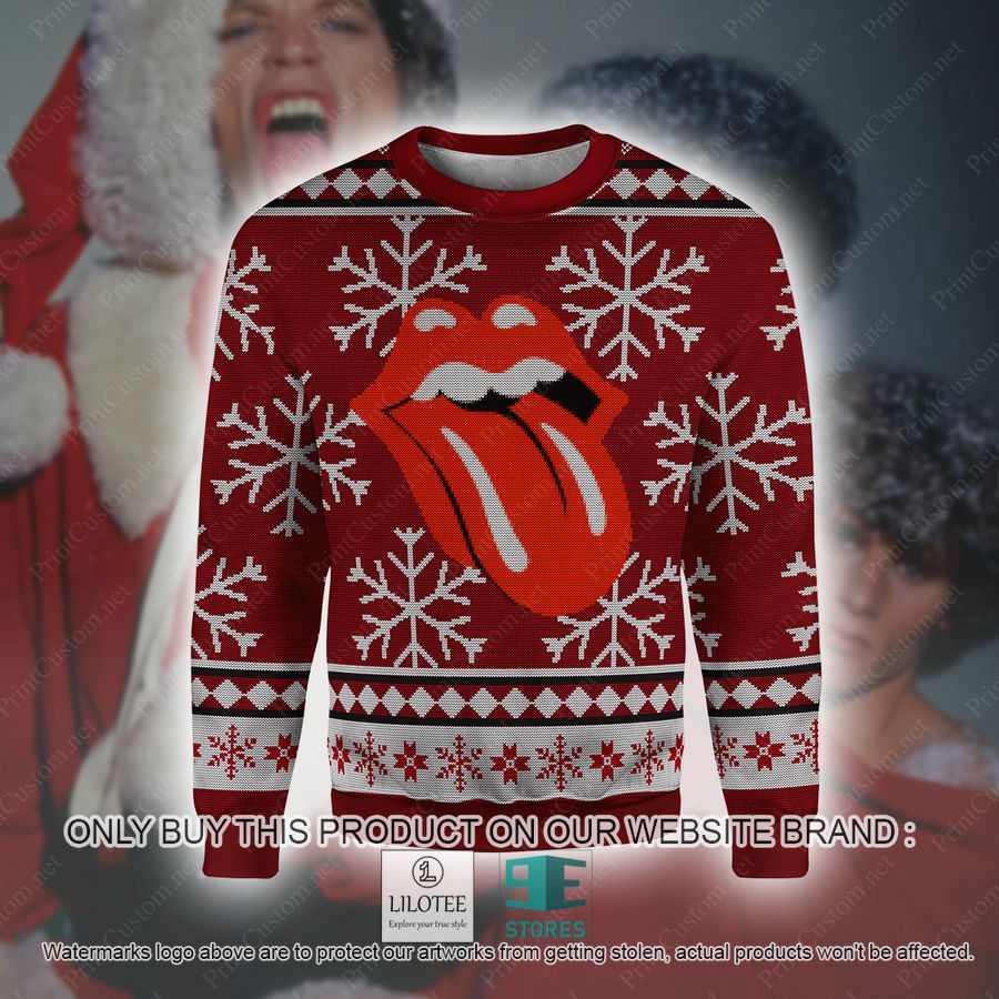 The Rolling Stones Ugly Chrisrtmas Sweater - LIMITED EDITION 6