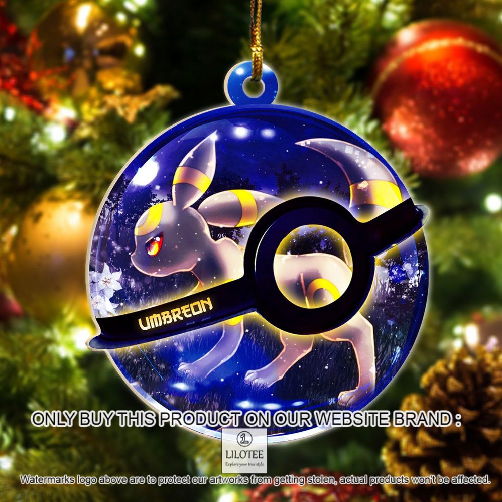Umbreon Pokemon Christmas Ornament - LIMITED EDITION 9