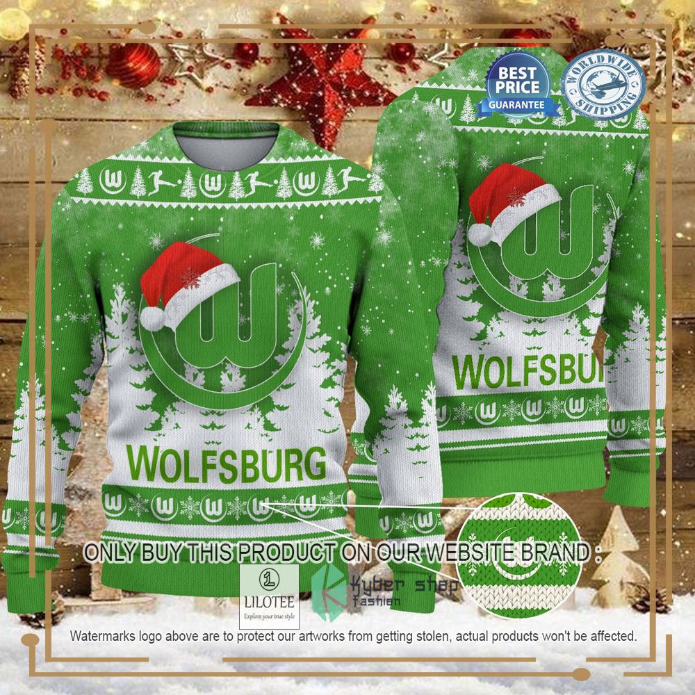 VfL Wolfsburg Ugly Christmas Sweater - LIMITED EDITION 7