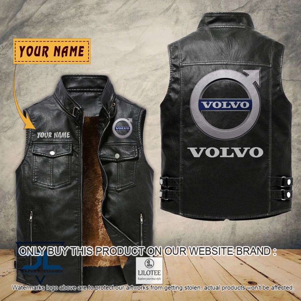 Volvo Custom Name Sleeveless Velet Vest Jacket - LIMITED EDITION 7