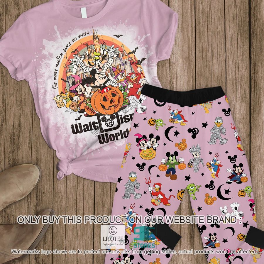 Walt Disney World Halloween pink Pajamas Set - LIMITED EDITION 7