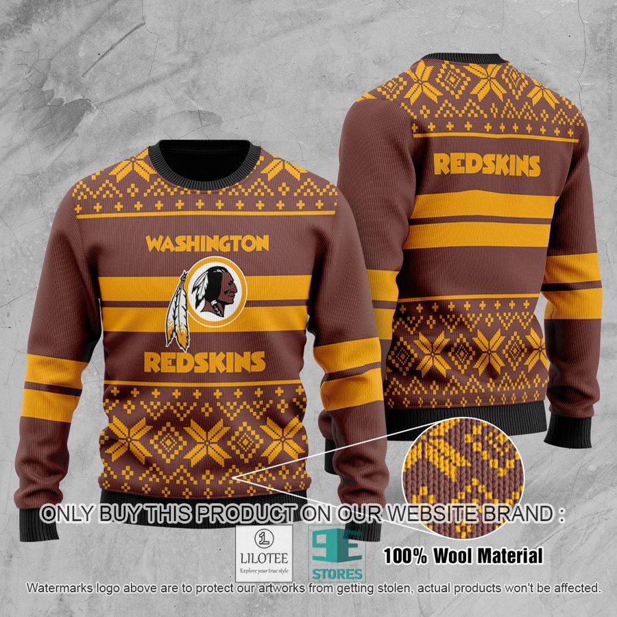 Washington Redskins NFL Team Ugly Chrisrtmas Sweater - LIMITED EDITION 2