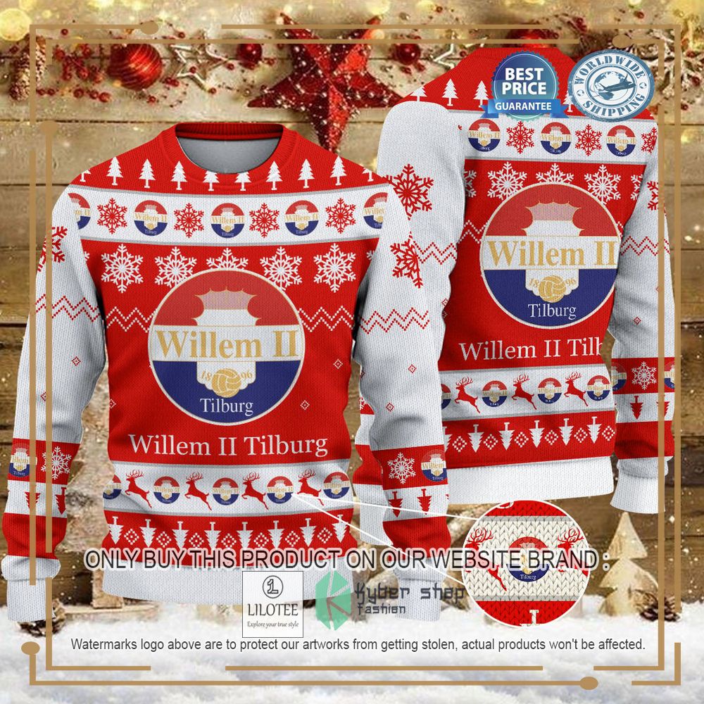 Willem II Tilburg Ugly Christmas Sweater - LIMITED EDITION 6