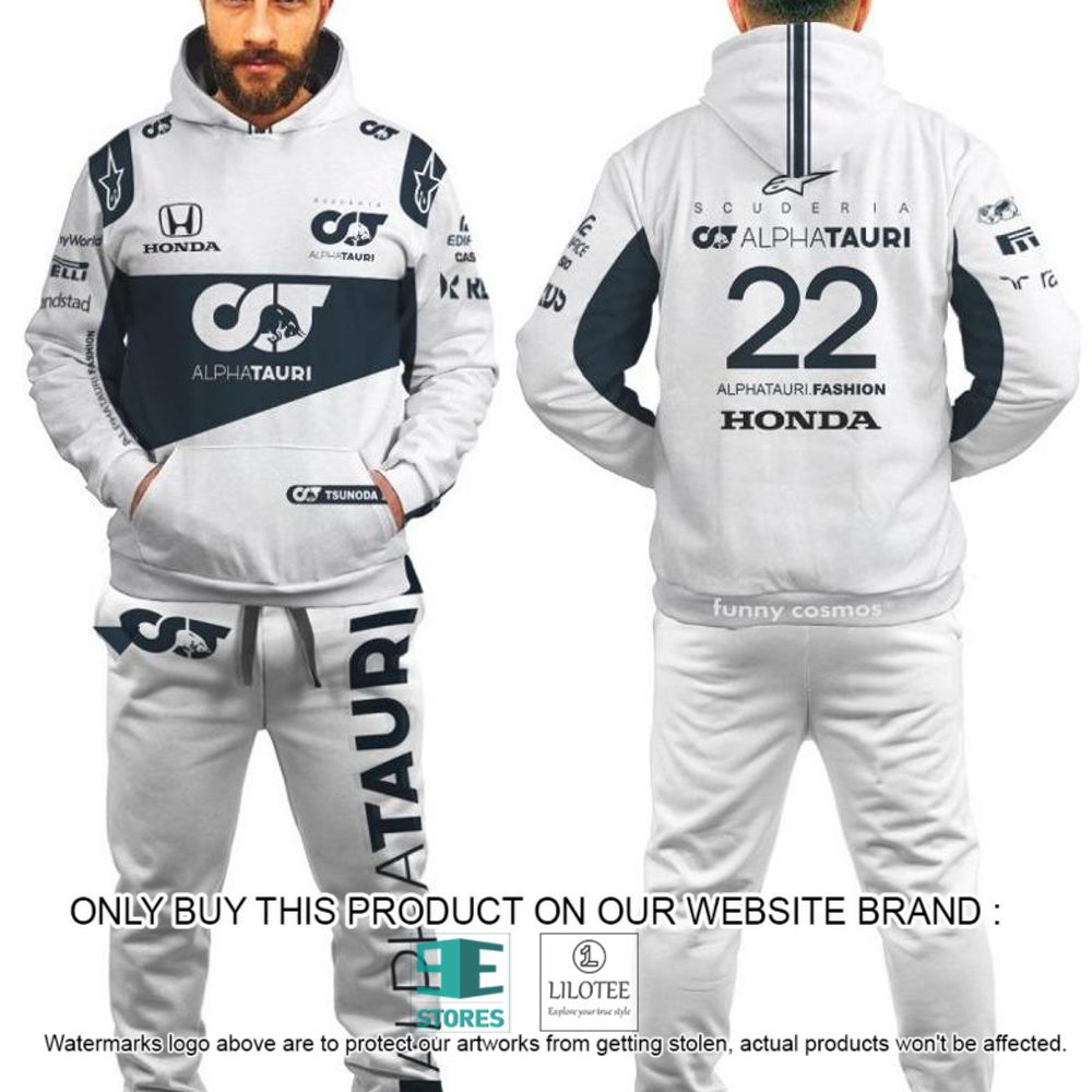 Yuki Tsunoda Racing Formula 1 2022 Alphatauri 3D Hoodie, Pant - LIMITED EDITION 5