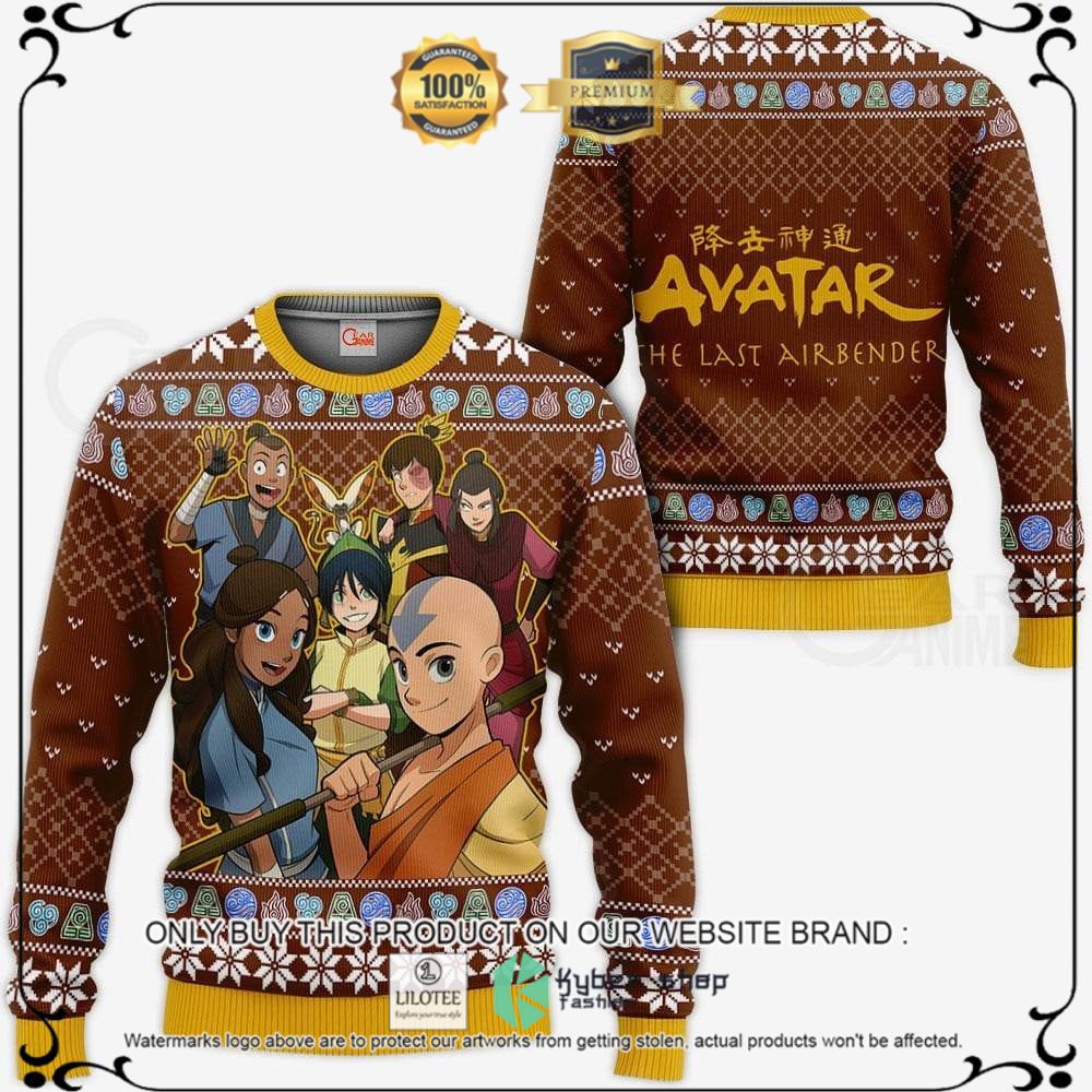 Anime Avatar Airbender Ugly Christmas Sweater, Hoodie - LIMITED EDITION 11