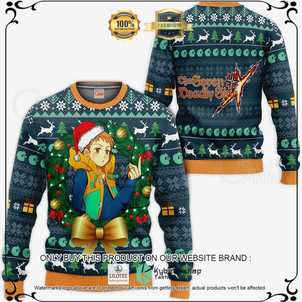 Anime Fairy King Seven Deadly Sins Ugly Christmas Sweater, Hoodie - LIMITED EDITION 11