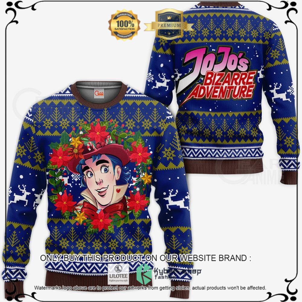 Anime Jonathan Joestar Jojos Bizarre Adventure Ugly Christmas Sweater, Hoodie - LIMITED EDITION 10