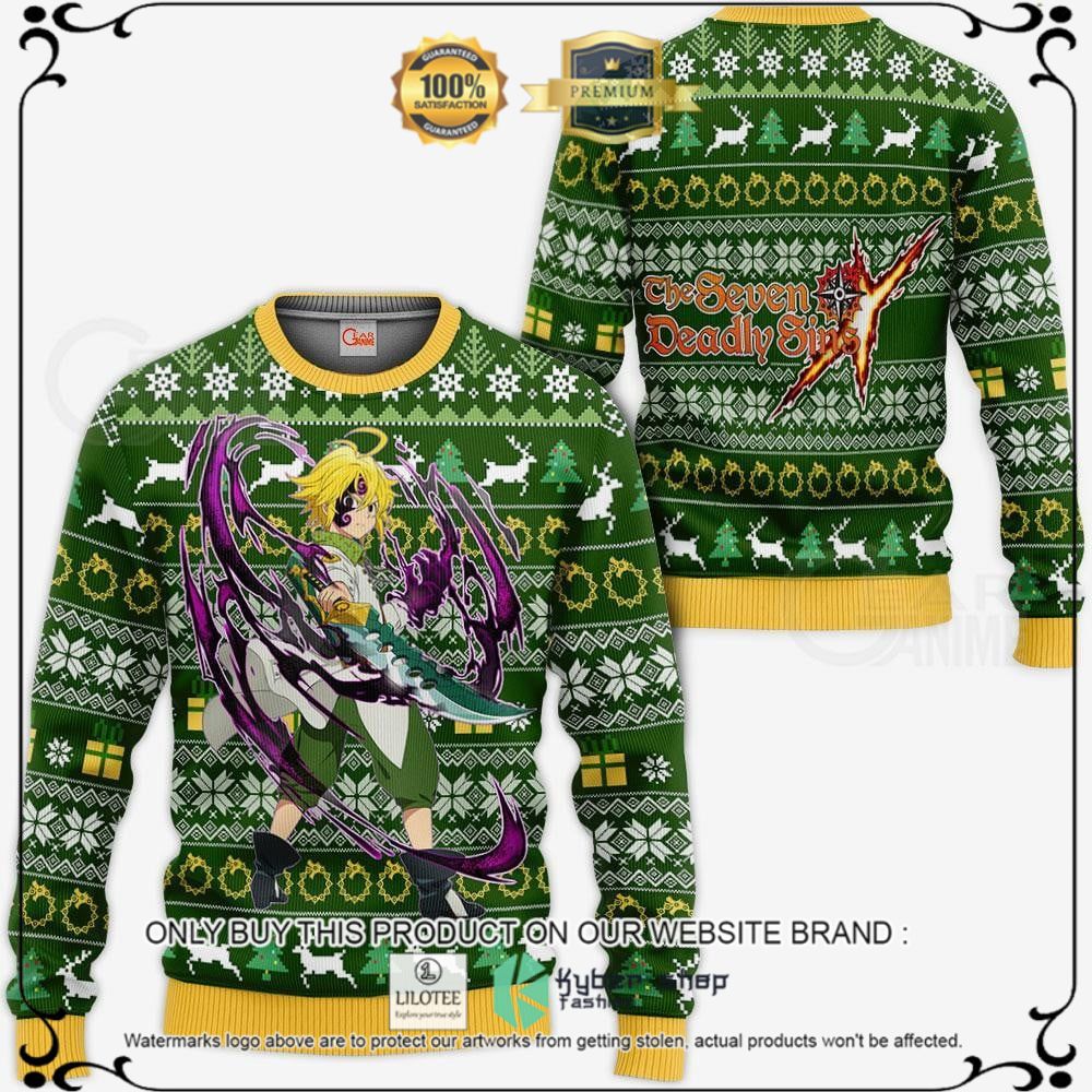 Anime Meliodas Devil Seven Deadly Sins Ugly Christmas Sweater, Hoodie - LIMITED EDITION 11