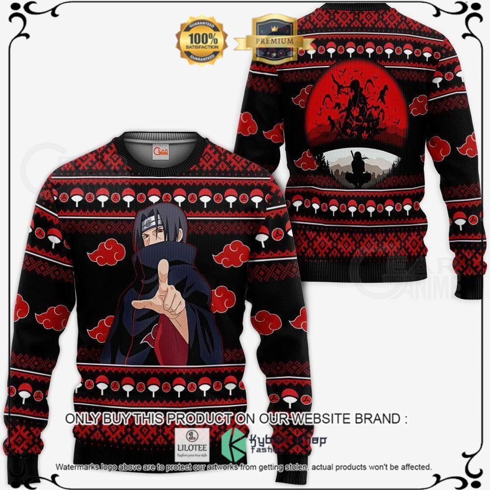 Anime Uchiha Itachi Akt Naruto Ugly Christmas Sweater, Hoodie - LIMITED EDITION 10