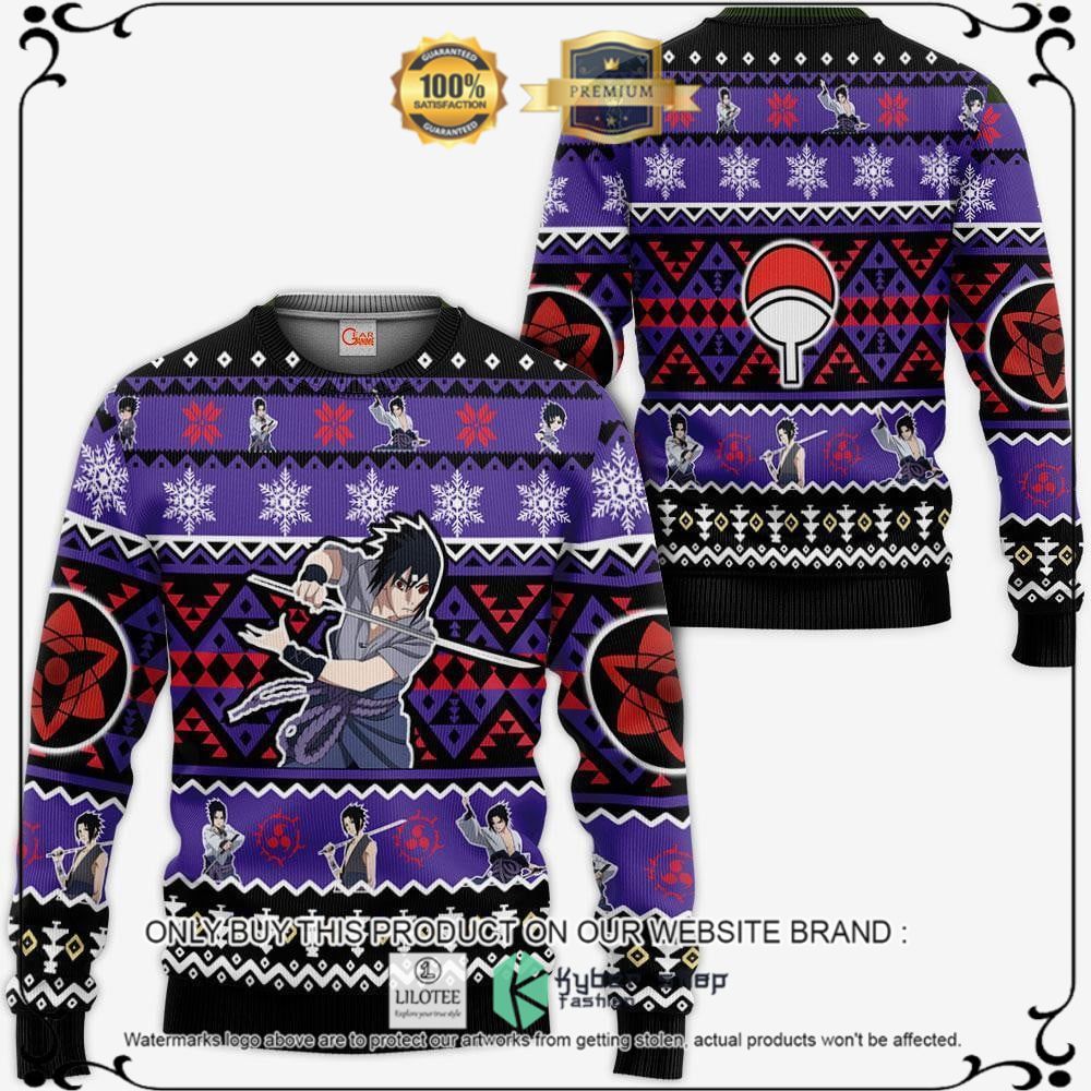 Anime Uchiha Sasuke Naruto Ugly Christmas Sweater, Hoodie - LIMITED EDITION 10