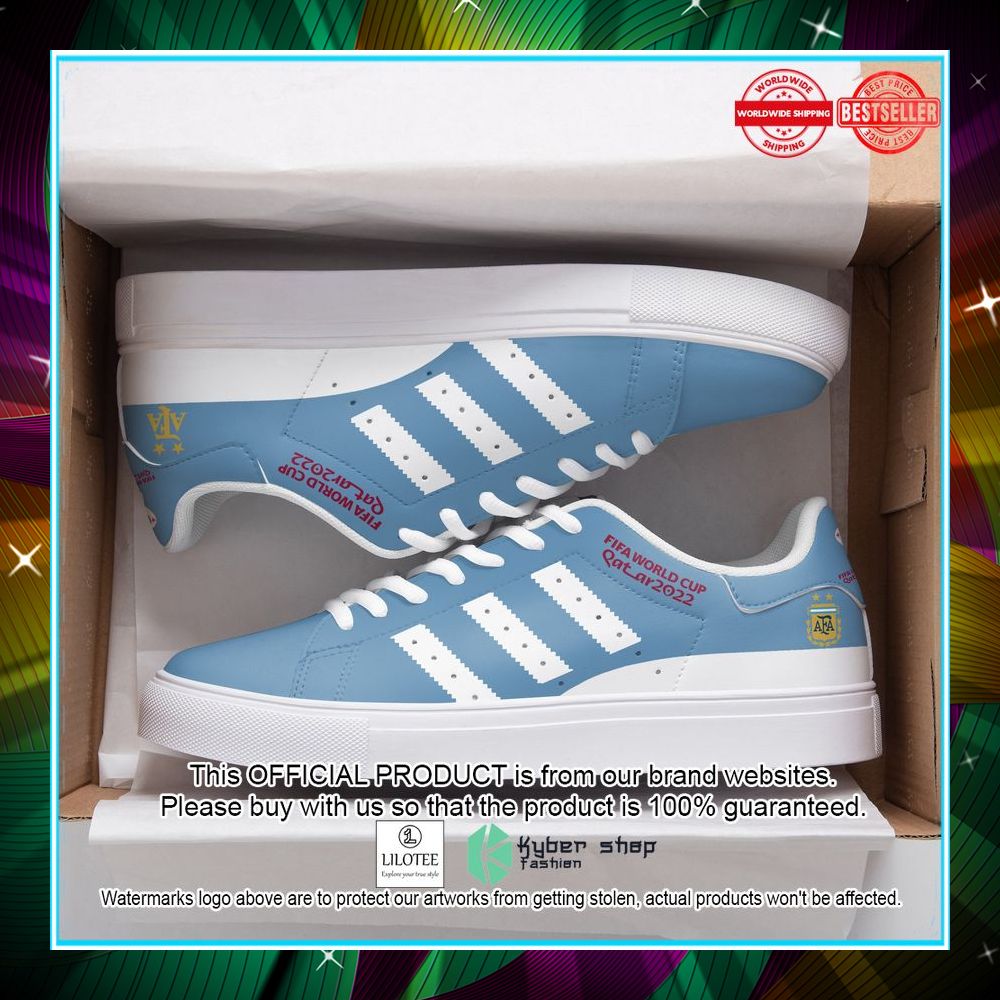 argentina national team lh wc 2022 blue stan smith shoes 1 85